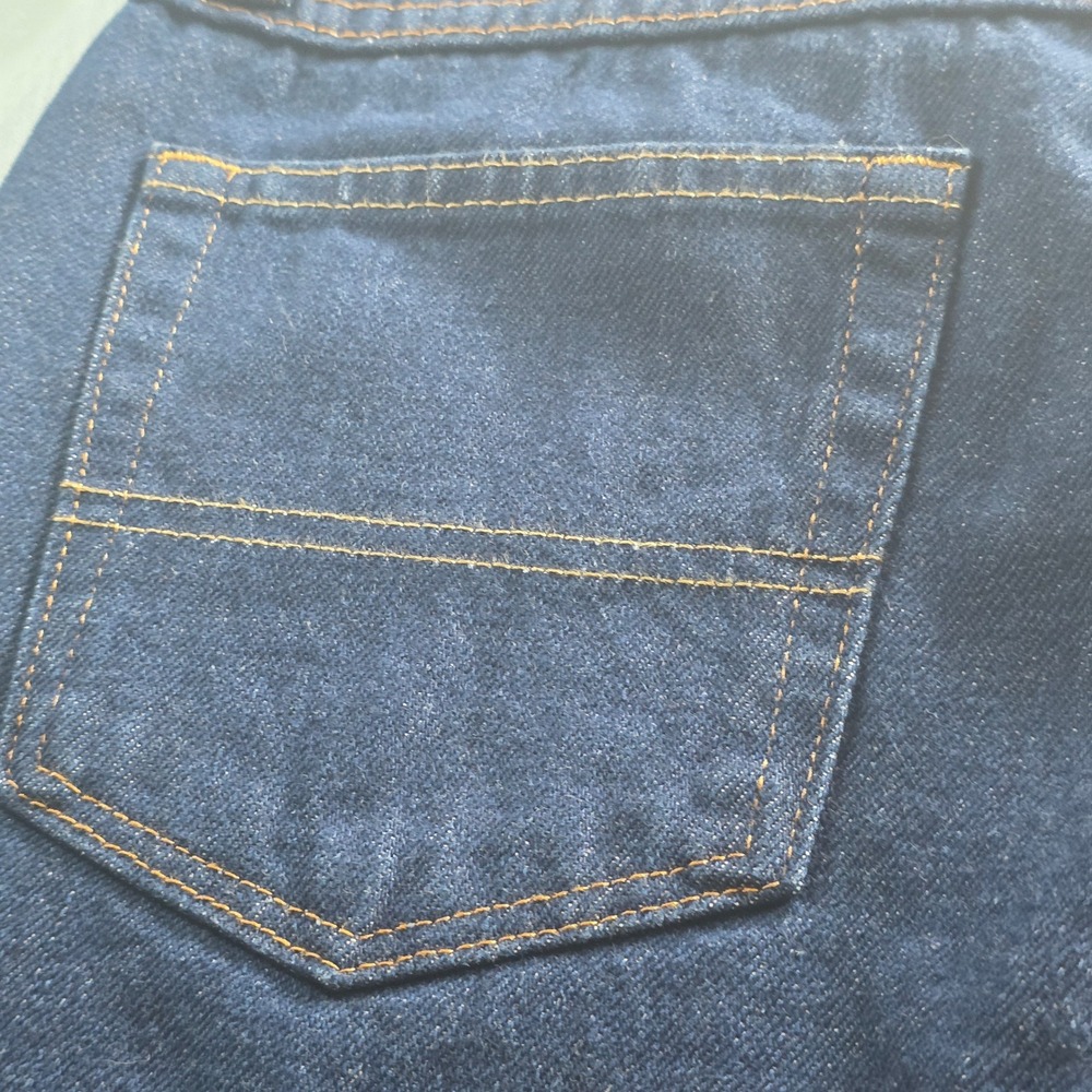Red Kap Mens PD63PW4 Pre-Washed Denim Work Jeans Indigo Blue 12x30 Straight Leg